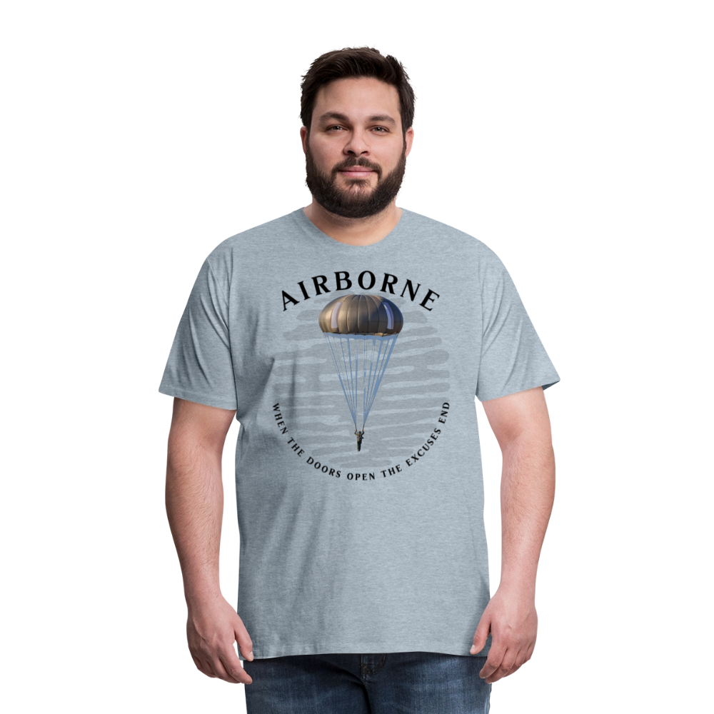 Men's Premium T-Shirt - heather ice blue