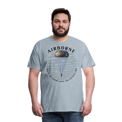 Men's Premium T-Shirt - heather ice blue