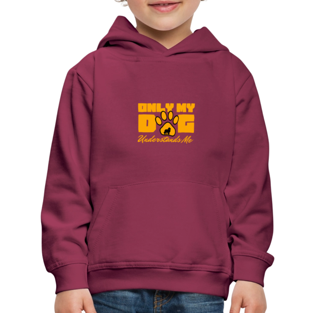 Kids‘ Premium Hoodie - burgundy