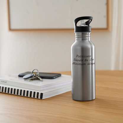 Water Bottle - silver