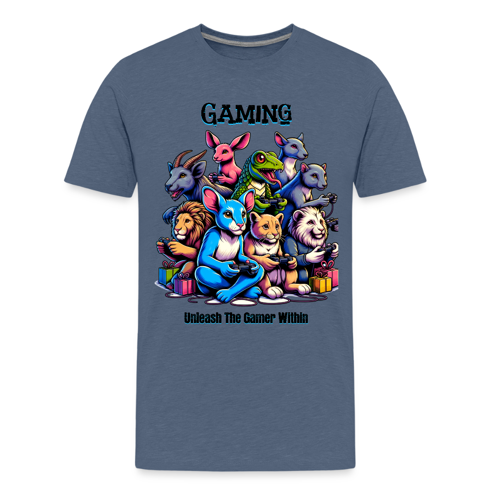 Kids' Premium T-Shirt - heather blue