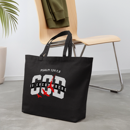 Eco-Friendly Cotton Tote - black