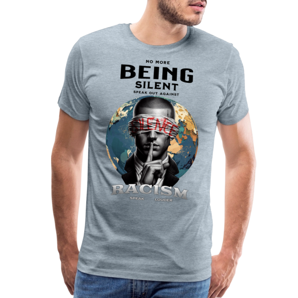 Men's Premium T-Shirt - heather ice blue