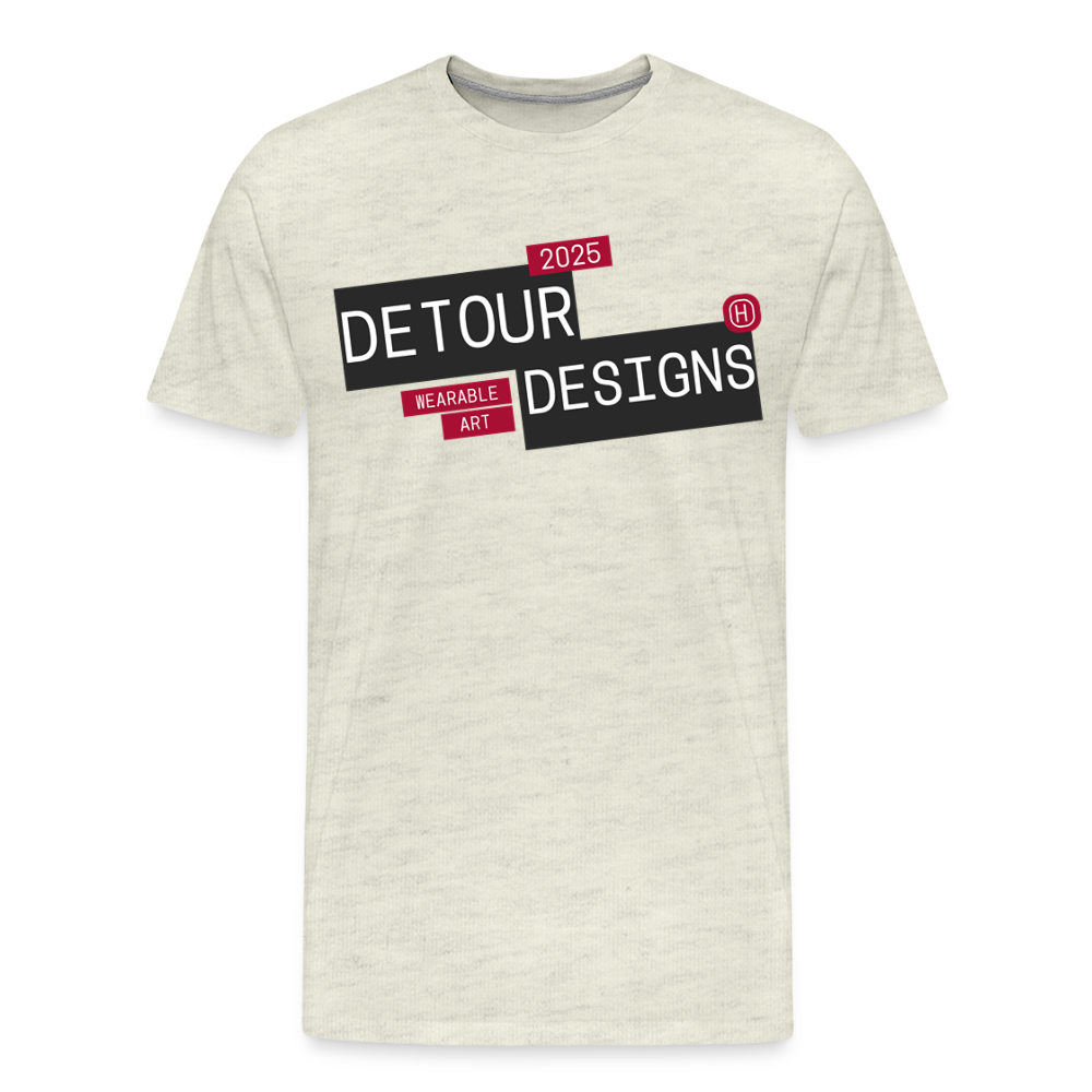 Men's Premium T-Shirt - heather oatmeal