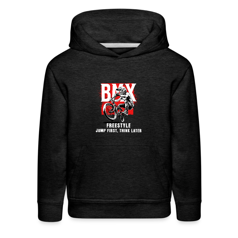 Kids‘ Premium Hoodie - charcoal grey