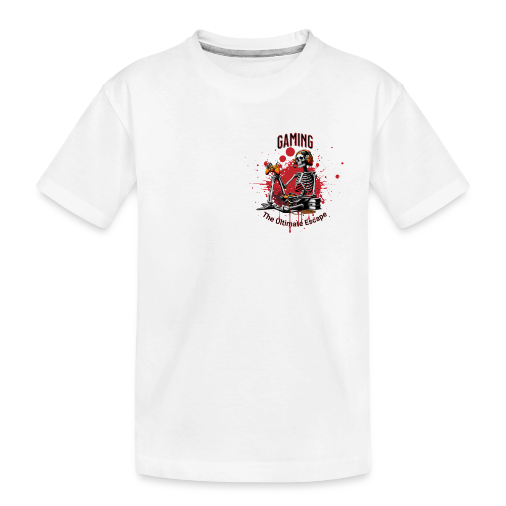 Toddler Premium Organic T-Shirt - white