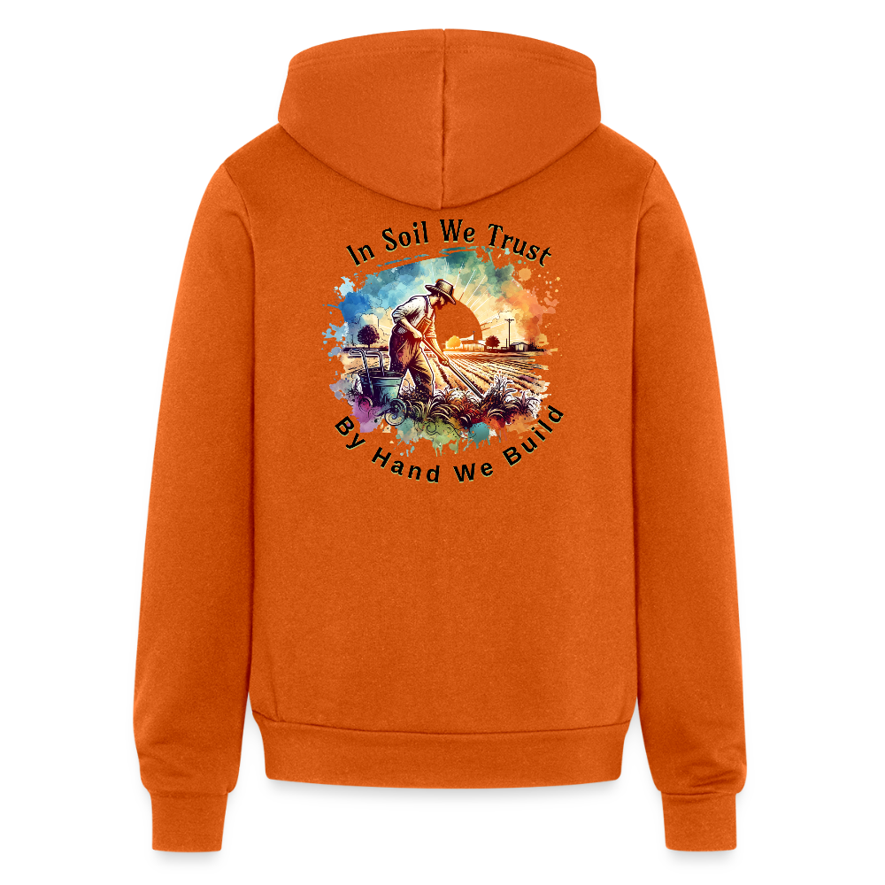 Bella + Canvas Unisex Full Zip Hoodie - autumn