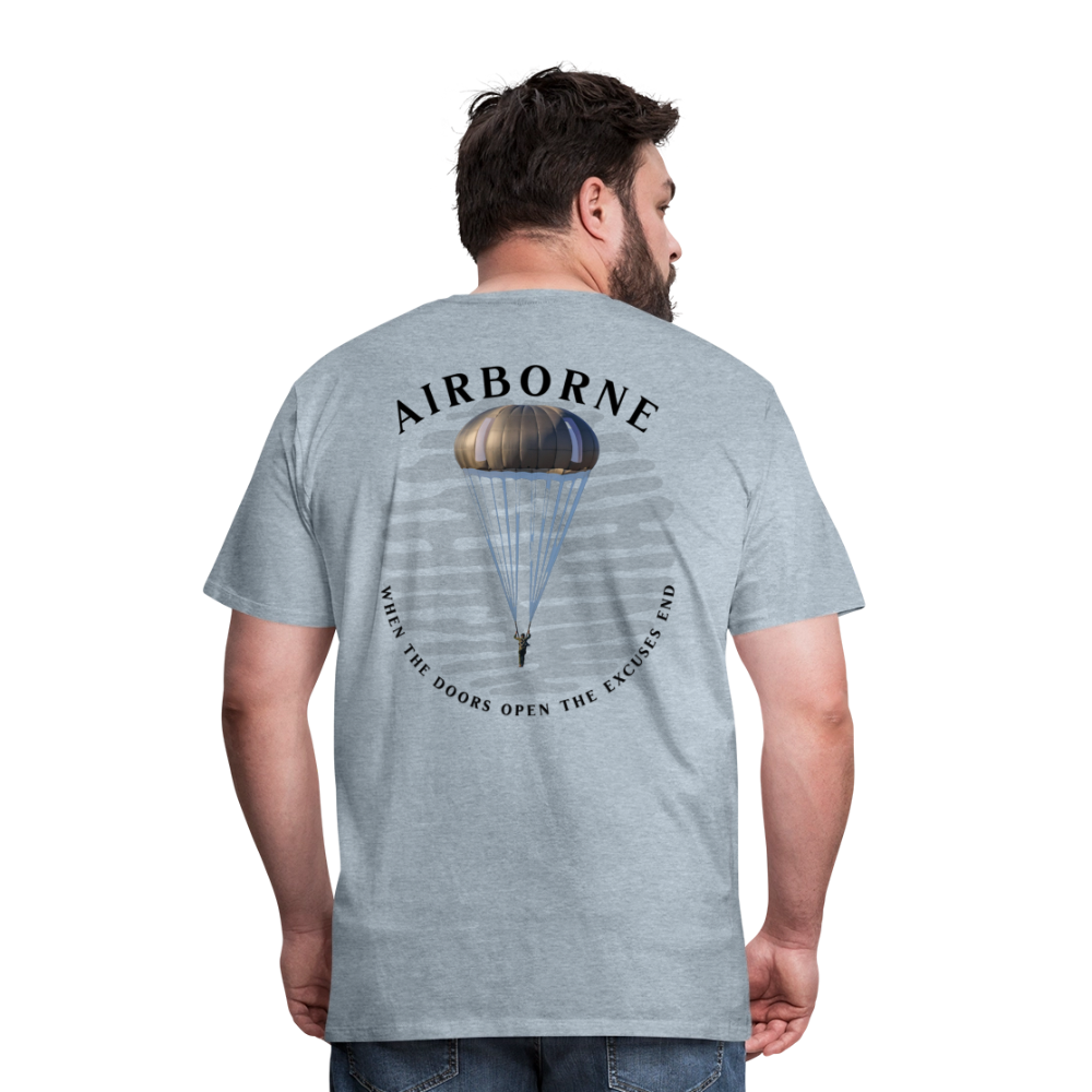 Men's Premium T-Shirt - heather ice blue