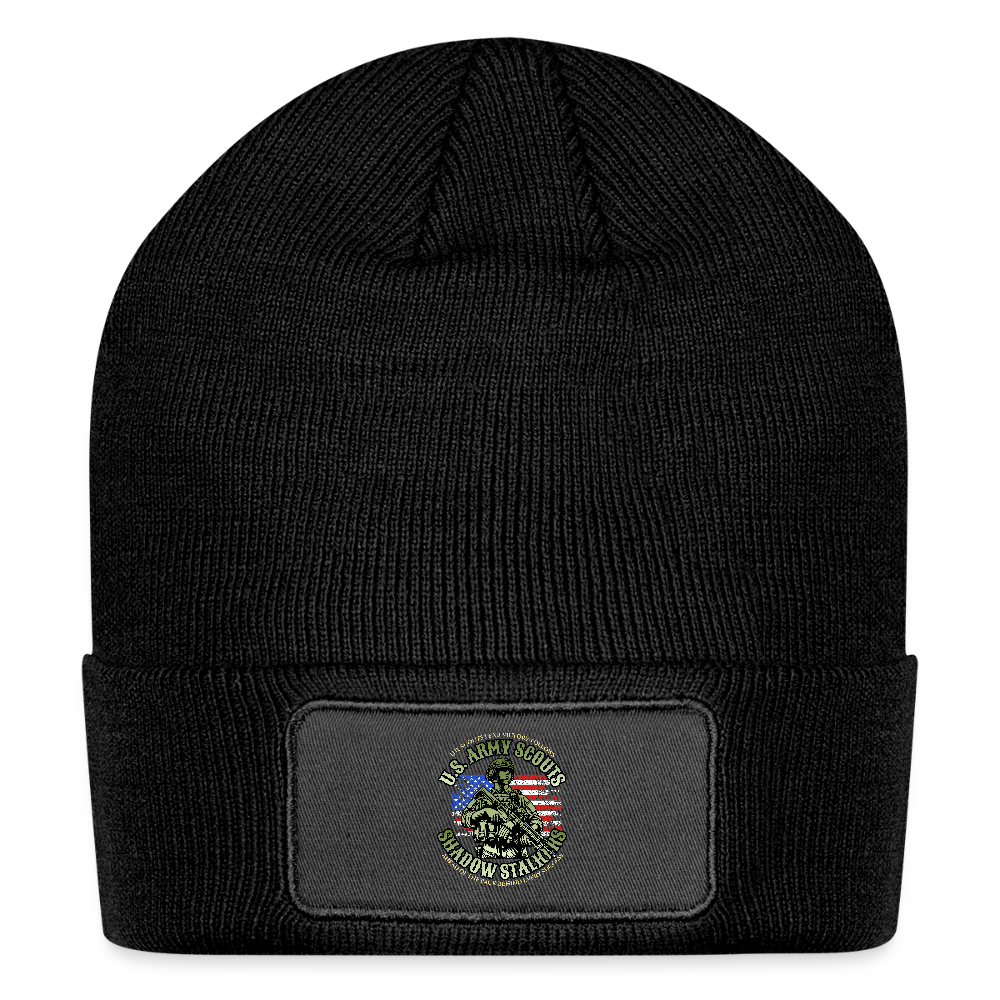 Patch Beanie - black