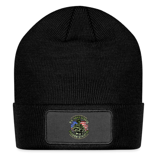 Patch Beanie - black