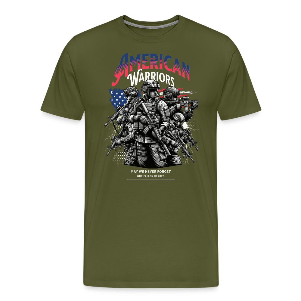 Men's Premium T-Shirt - olive green