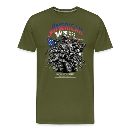Men's Premium T-Shirt - olive green