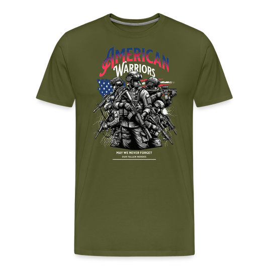 Men's Premium T-Shirt - olive green