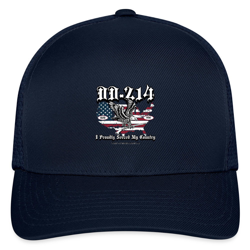 Flexfit Fitted Baseball Cap - navy