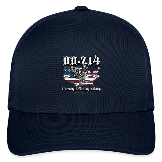 Flexfit Fitted Baseball Cap - navy