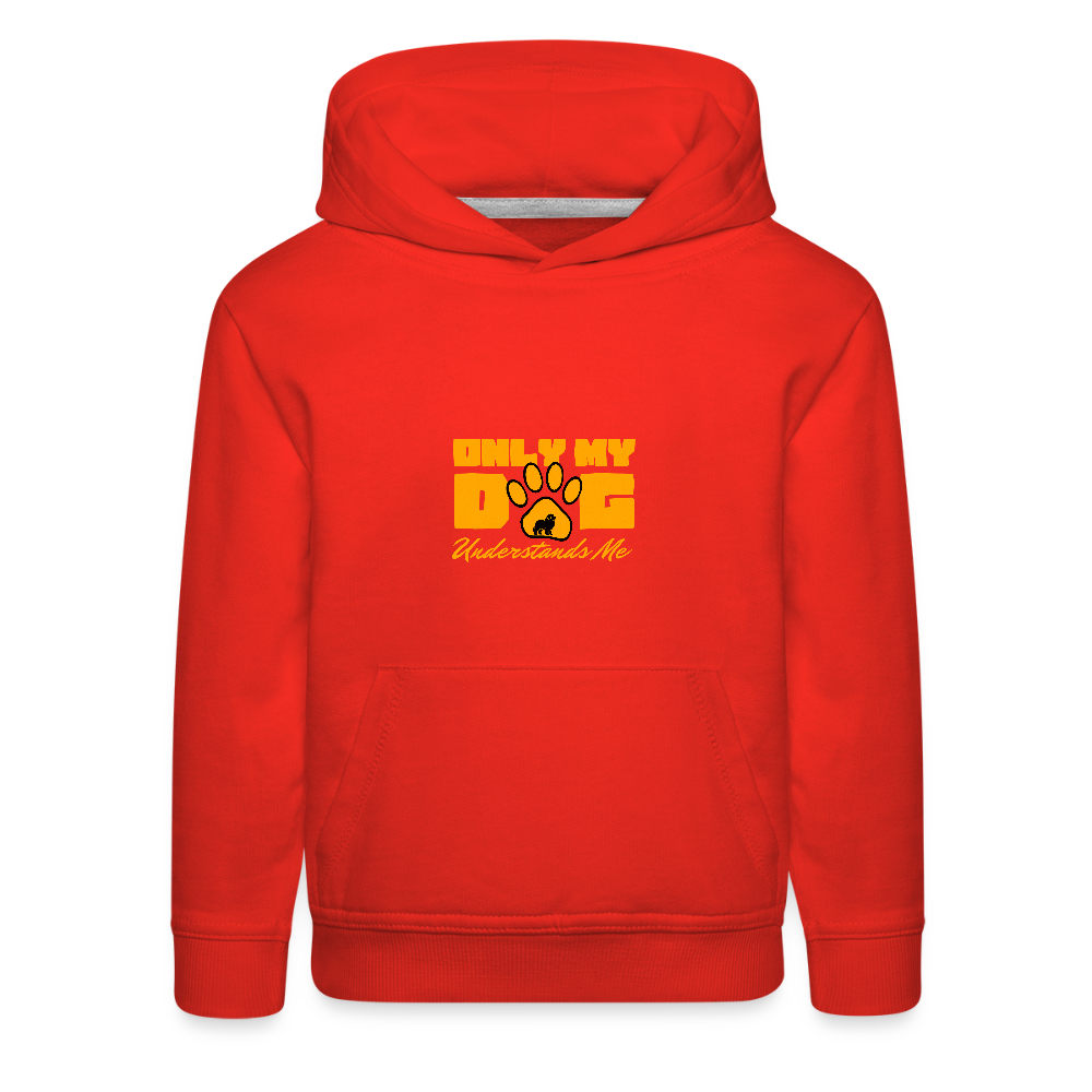 Kids‘ Premium Hoodie - red