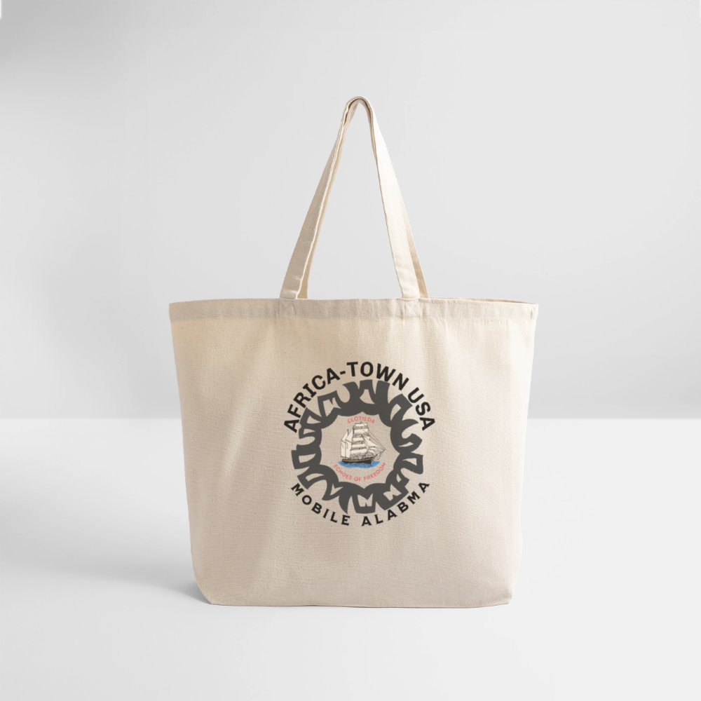 Eco-Friendly Cotton Tote - natural