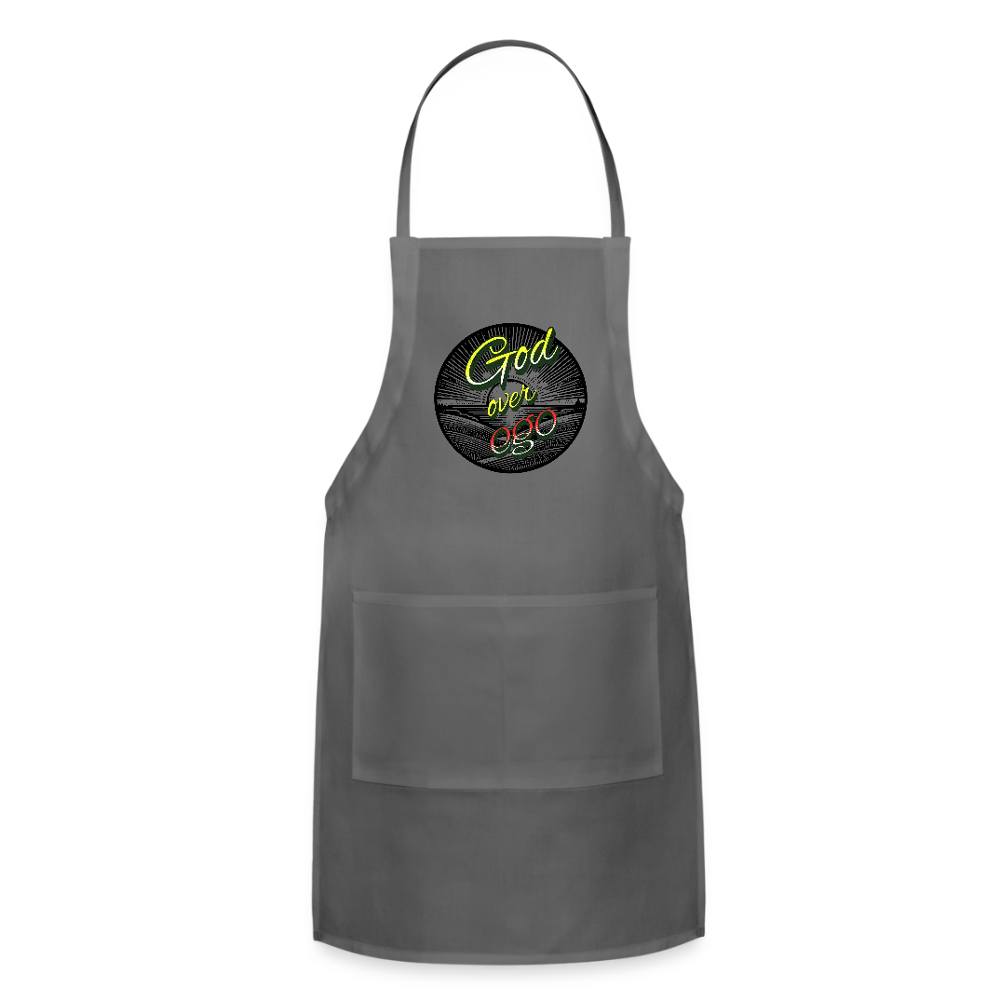 Adjustable Apron - charcoal