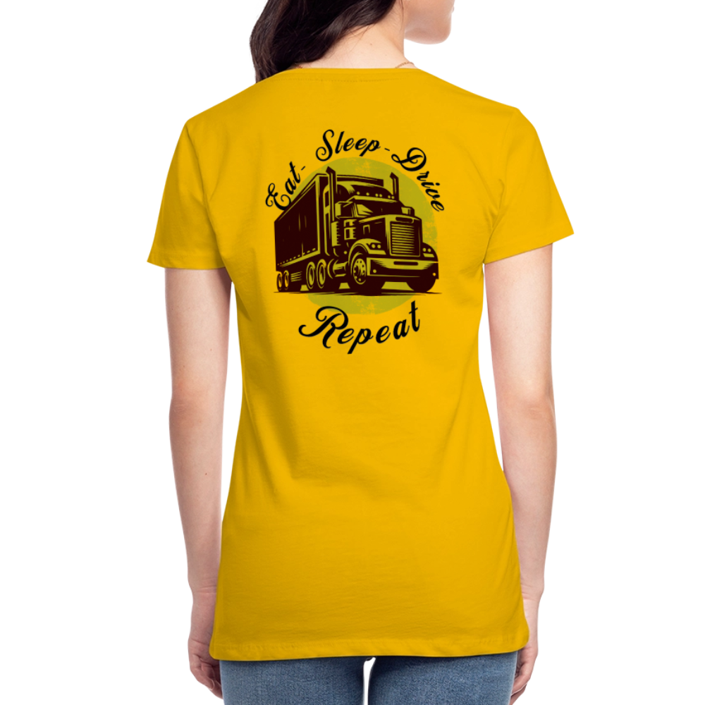 Women’s Premium T-Shirt - sun yellow
