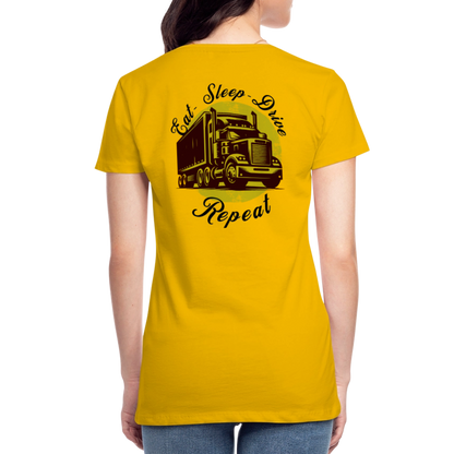 Women’s Premium T-Shirt - sun yellow