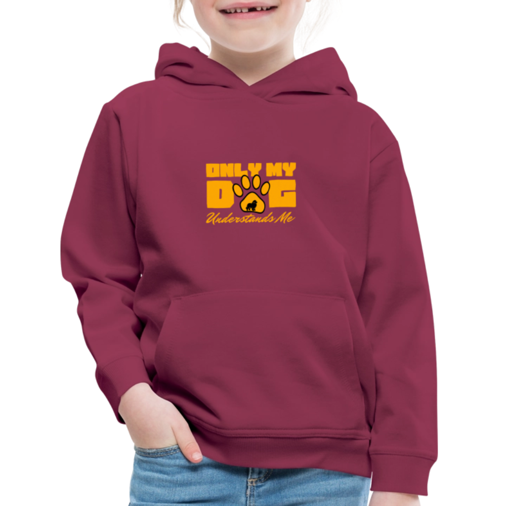 Kids‘ Premium Hoodie - burgundy