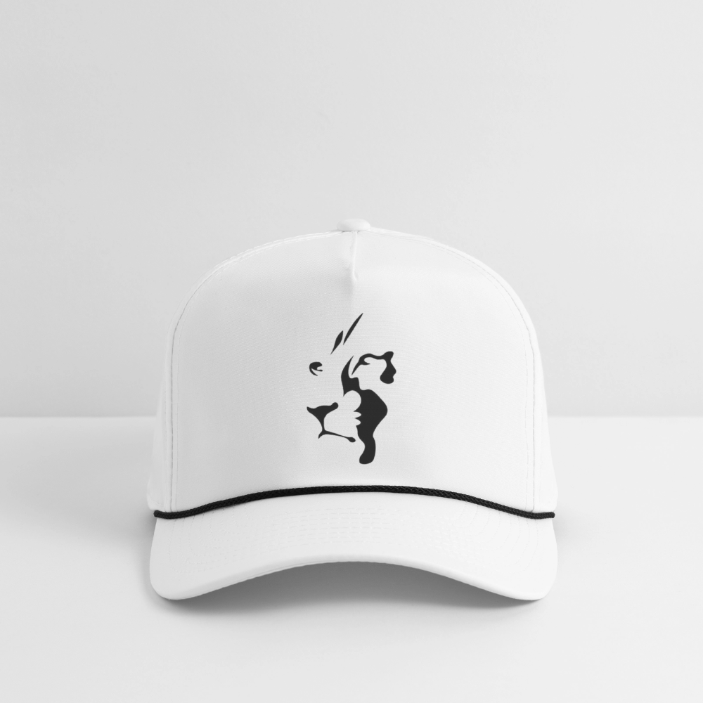 Rope Cap - white/black