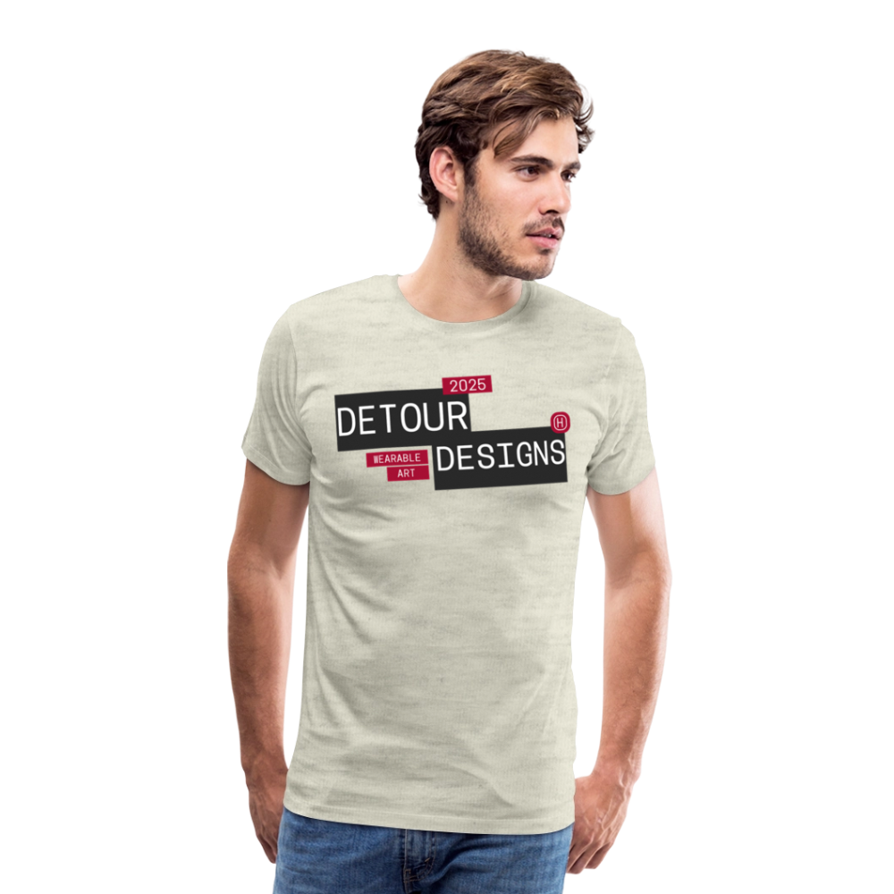 Men's Premium T-Shirt - heather oatmeal