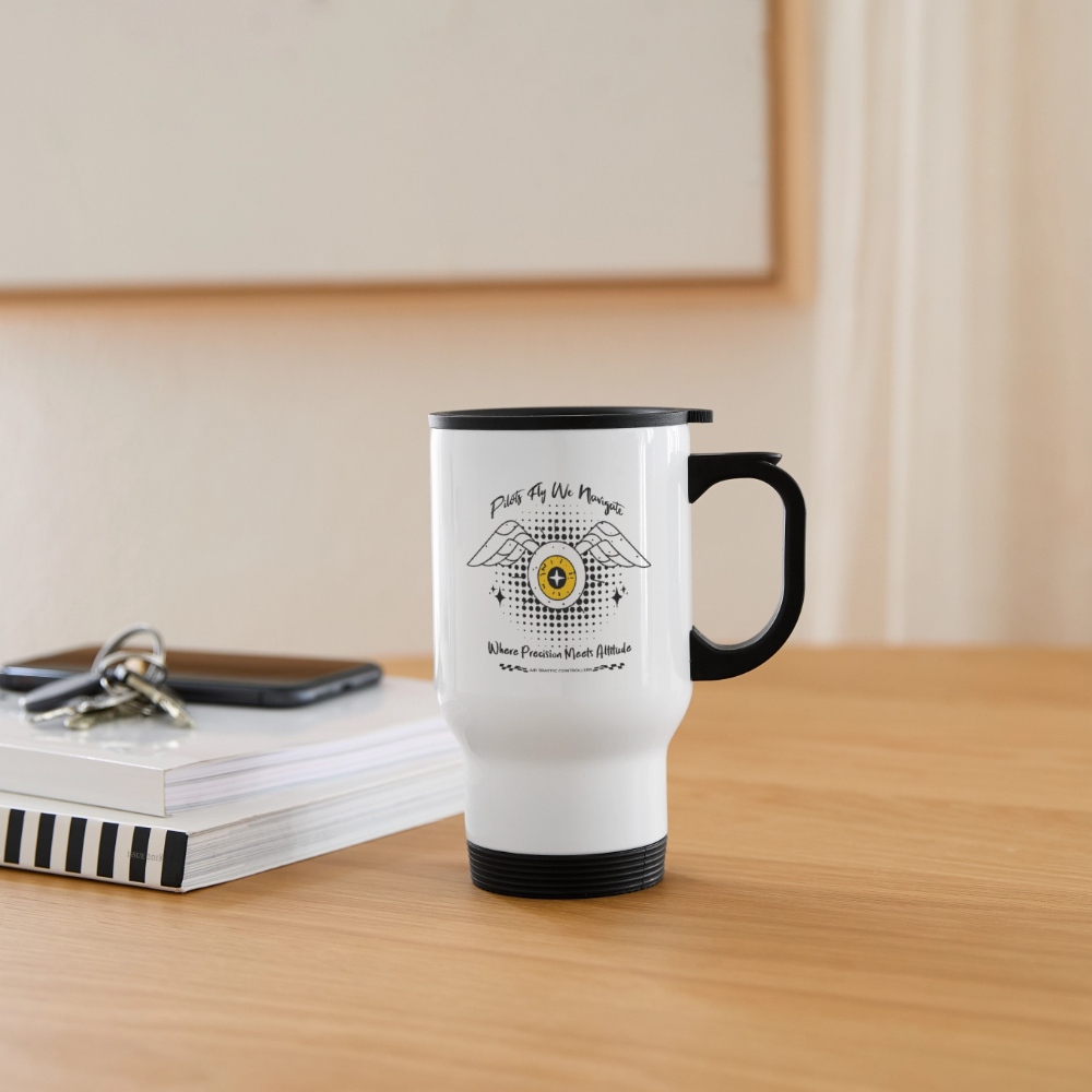 Travel Mug - white