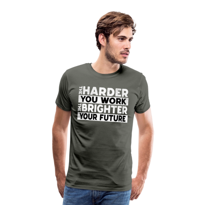 Men's Premium T-Shirt - asphalt gray