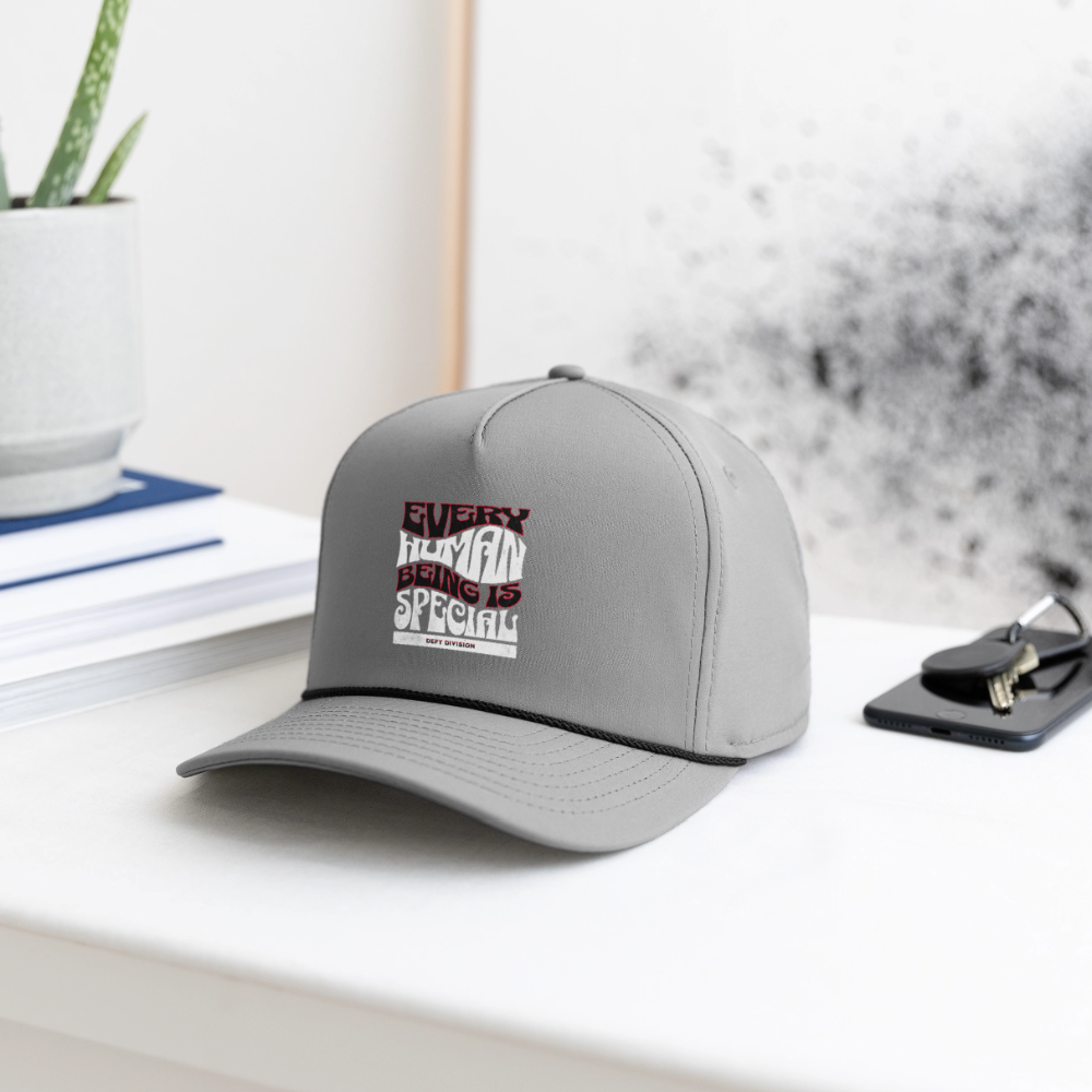 Rope Cap - gray/black