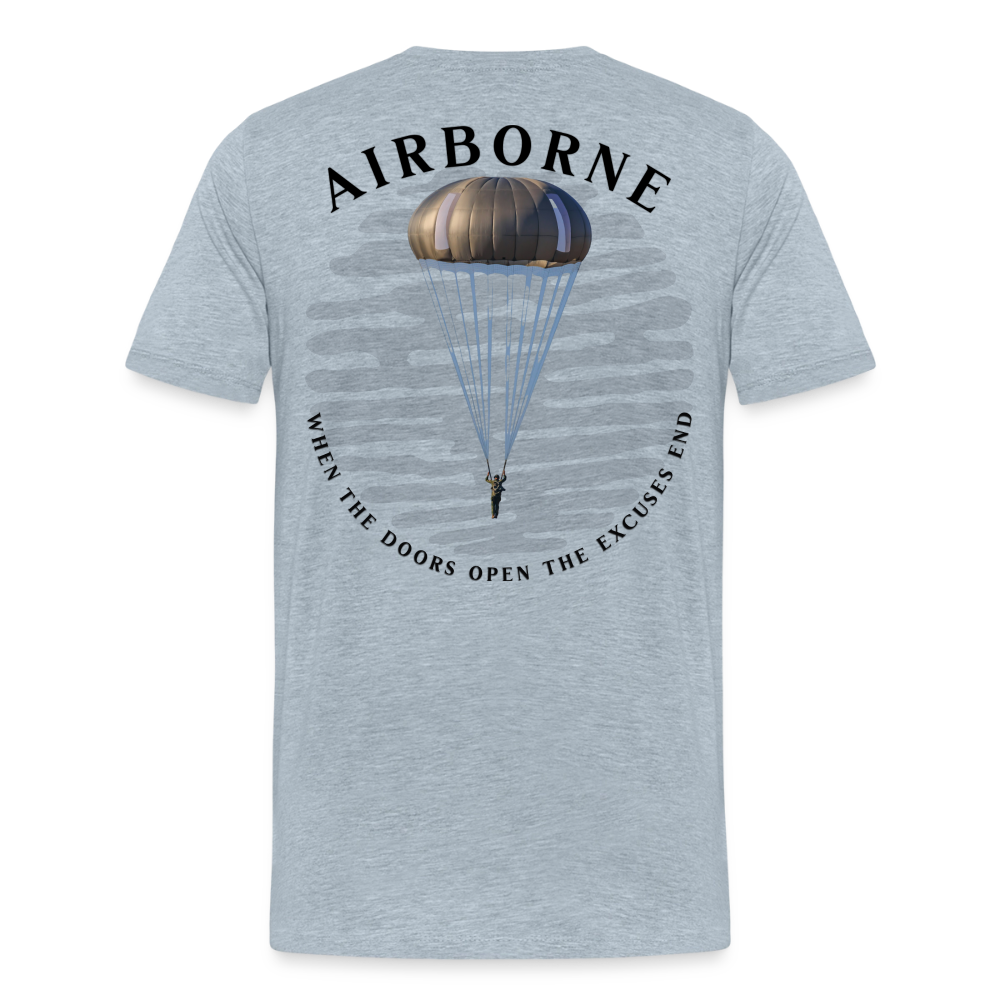 Men's Premium T-Shirt - heather ice blue