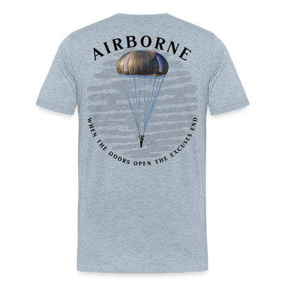 Men's Premium T-Shirt - heather ice blue