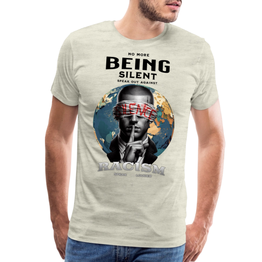 Men's Premium T-Shirt - heather oatmeal