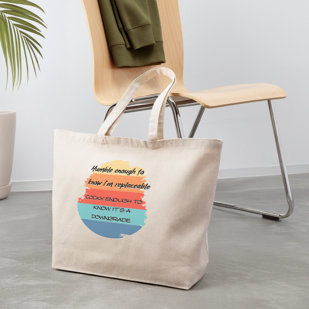 Eco-Friendly Cotton Tote - natural