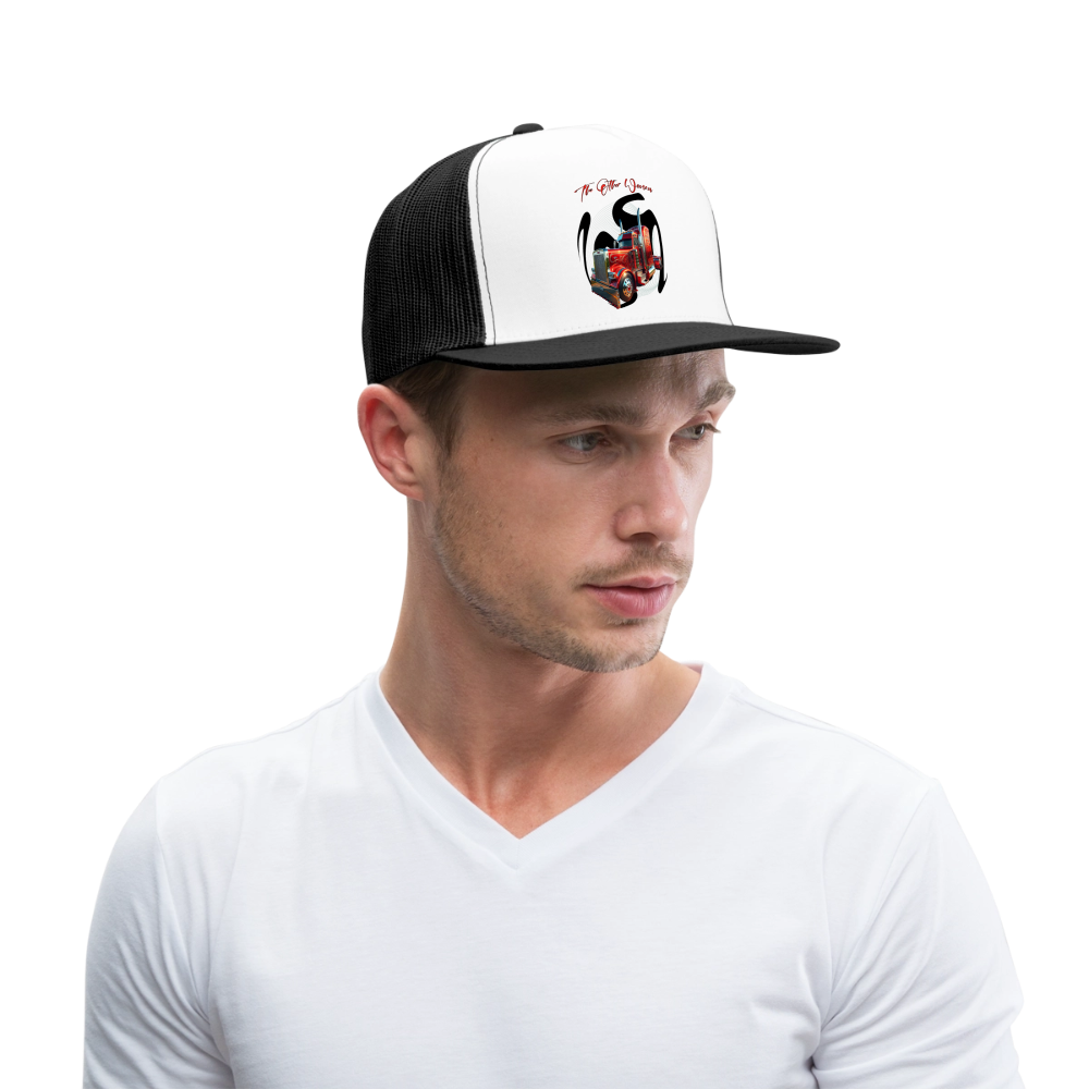 Trucker Hat - white/black