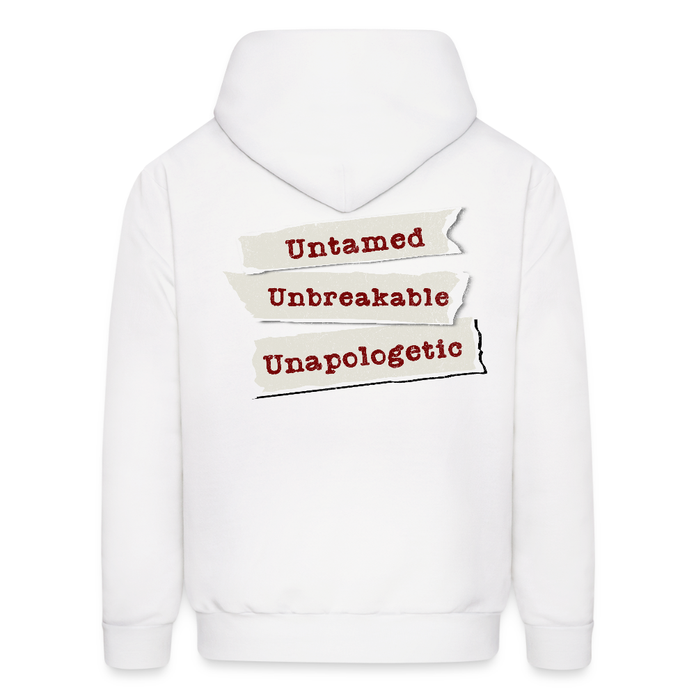 Men's Hoodie - white