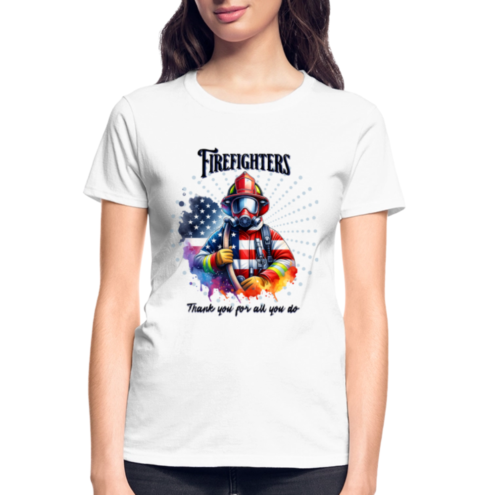 Gildan Ultra Cotton Ladies T-Shirt - white