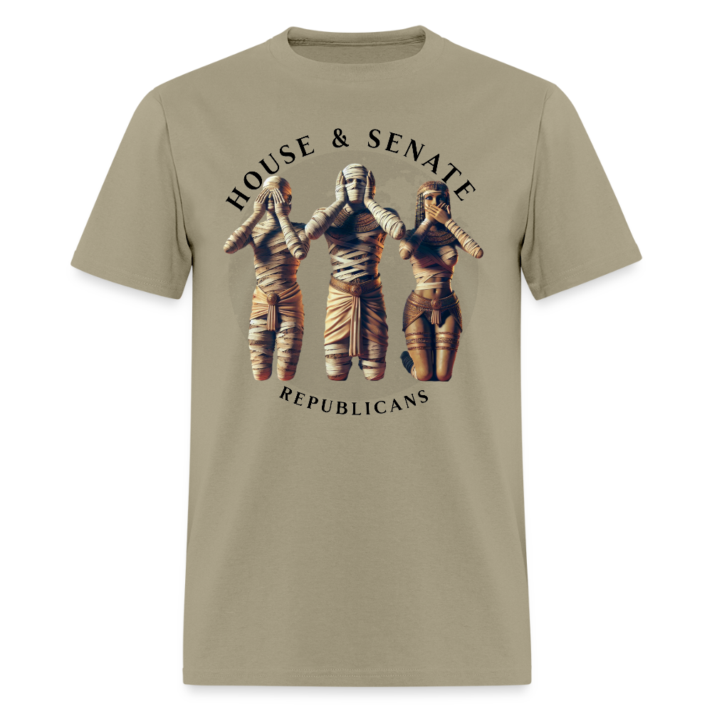 Men's T-Shirt | GILDAN 5000 - khaki