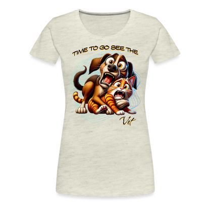 Women’s Premium T-Shirt - heather oatmeal