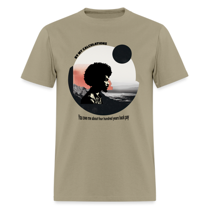 Men's T-Shirt | GILDAN 5000 - khaki