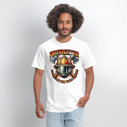 Men's T-Shirt | GILDAN 5000 - white