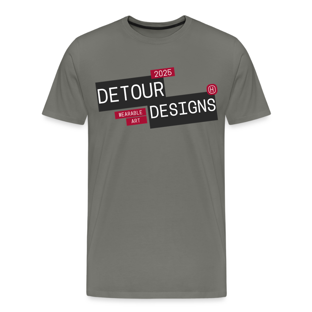 Men's Premium T-Shirt - asphalt gray