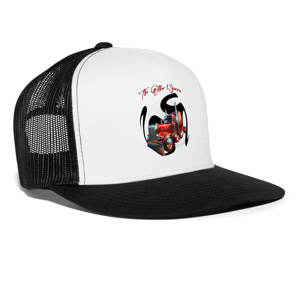 Trucker Hat - white/black
