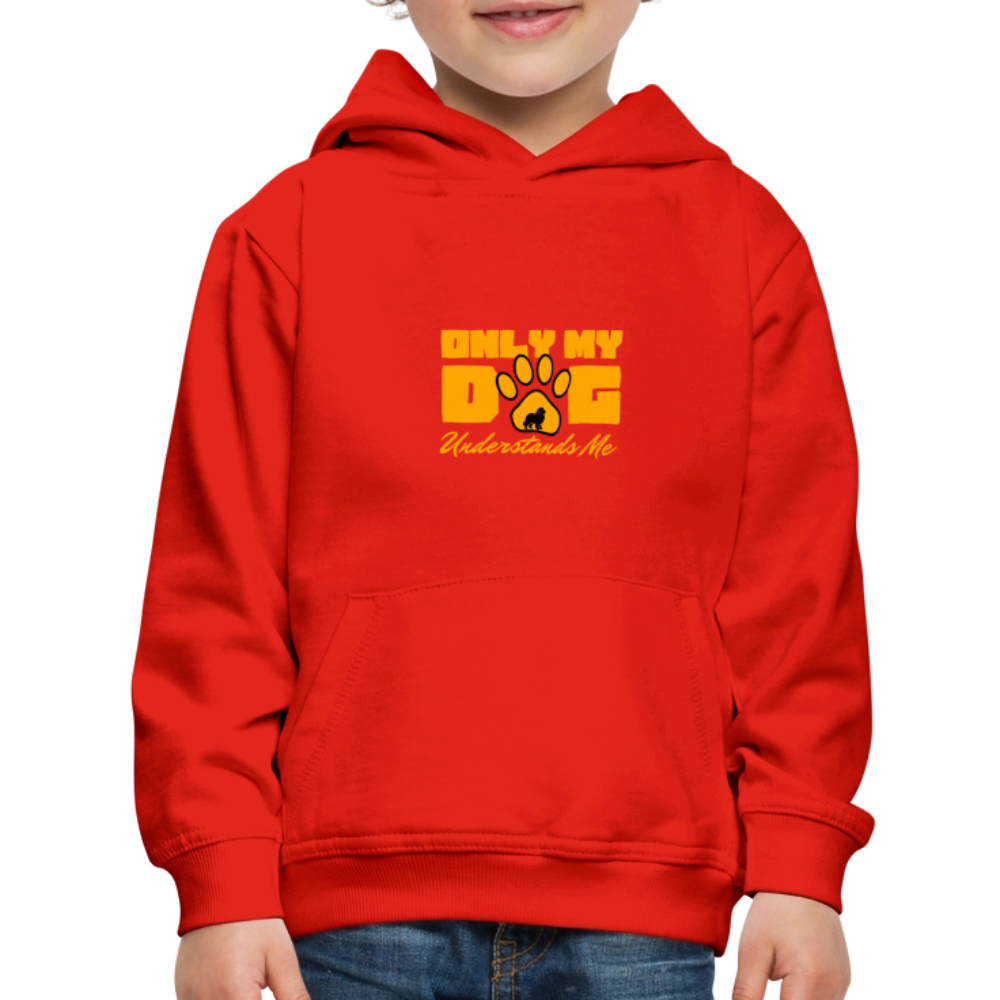 Kids‘ Premium Hoodie - red
