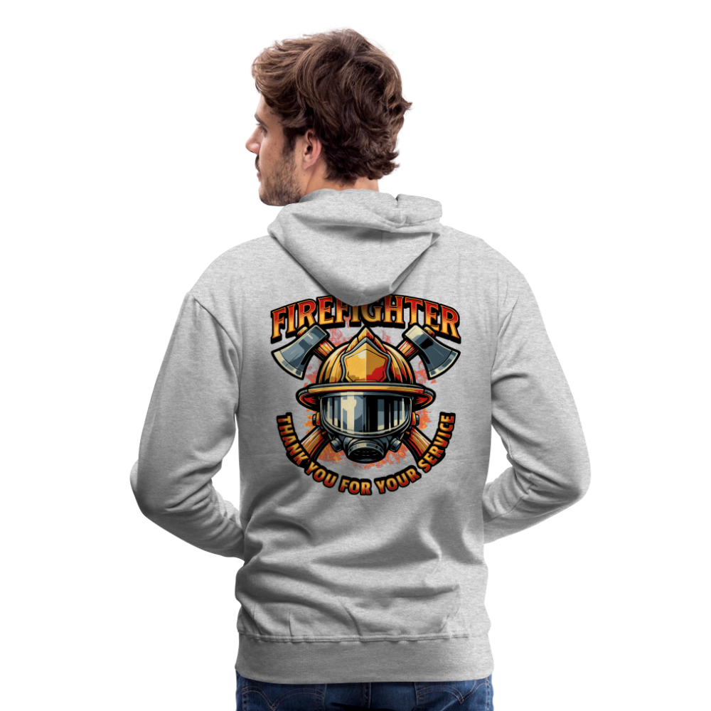 Men’s Premium Hoodie - heather grey
