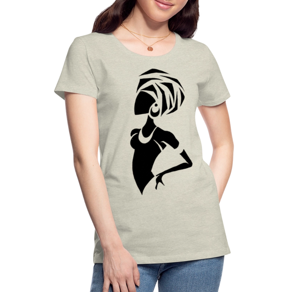 Women’s Premium T-Shirt - heather oatmeal