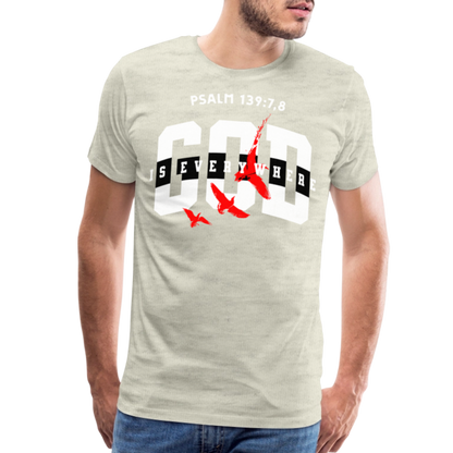 Men's Premium T-Shirt - heather oatmeal