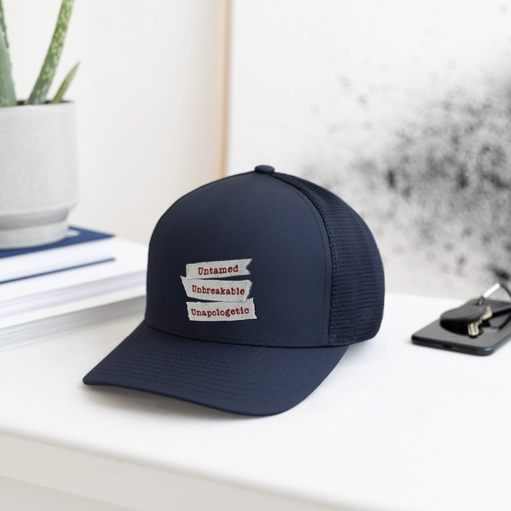 Flexfit Fitted Baseball Cap - navy