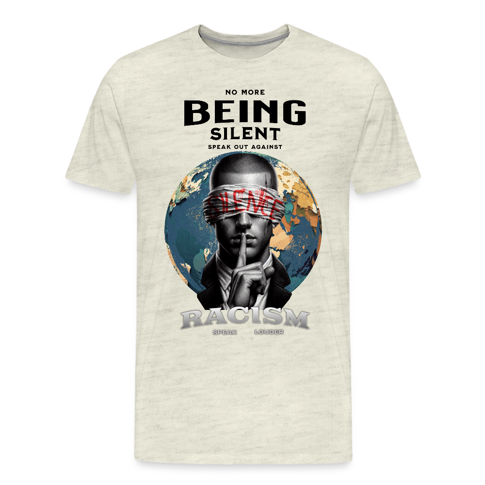 Men's Premium T-Shirt - heather oatmeal