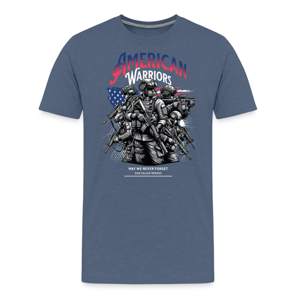 Men's Premium T-Shirt - heather blue